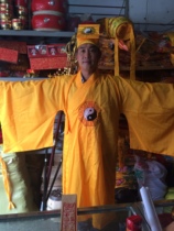  A set of Taoist special Taoist robes square towels and hats