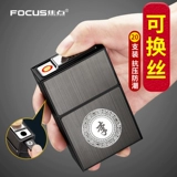 Портсигар с зарядкой, креативная портативная ветрозащитная зажигалка, делается под заказ