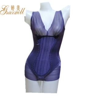 One piece shapewear Tingmei body shaping underwear