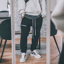 FOG complex line ESSENTIALS high street style couple basic sweatpants men and women Justin Bieber with the same long pants
