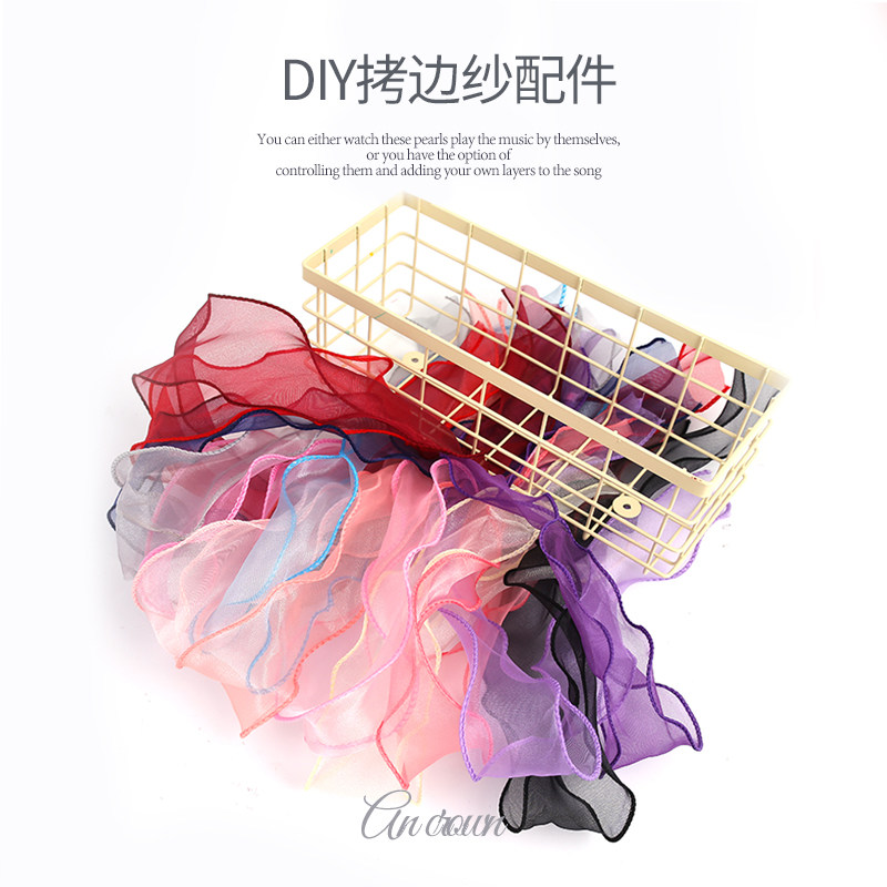 DIY Hat Shoes Flowers cake Flowers Cake Hair Accessories BUTTERFLY KNOTS GIFT Gift Tortured side yarn lock side yarn Wavy Fish Tail Yarn