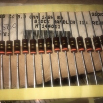 10 pieces 5 yuan Japanese KAMAYA OHM 3R 3 ohm 0 5W non-inductive carbon core resistor