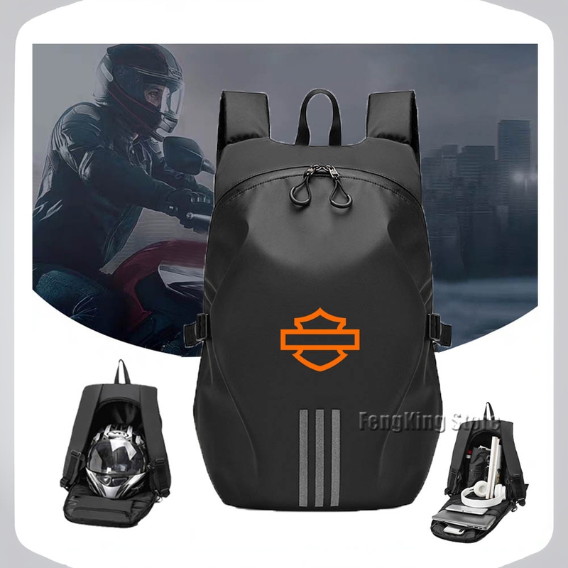 Suitable for Harley-Davidson Helmet Bags, Full-Face Helmets, Motorcycle Travel Equipment, Waterproof Large-Capacity Backpacks for Male and Female Riders Suitable for Harley-Davidson Helmet Bags, Full-Face Helmets, Motorcycle Travel Equipment, Waterproof Large-Capacity Backpacks for Male and Female Riders