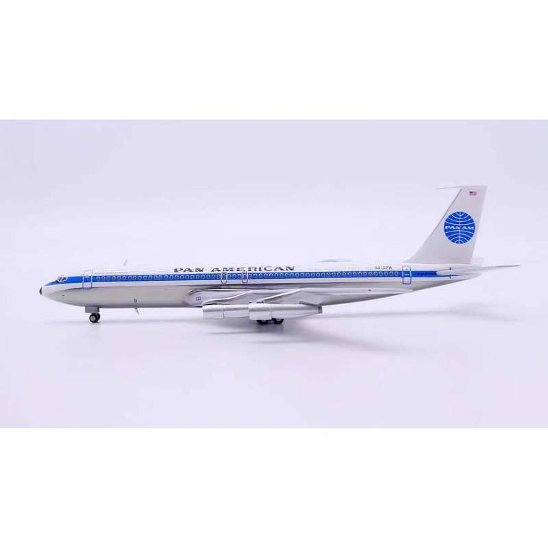 In Stock Z² 1:400 Pan American Airways B707-300 N412Pa Alloy Airplane Model