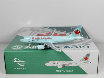 Modèle C 1:400 Air Canada Airbus A319 C-GBIA Aurora modèle davion en alliage de couleur