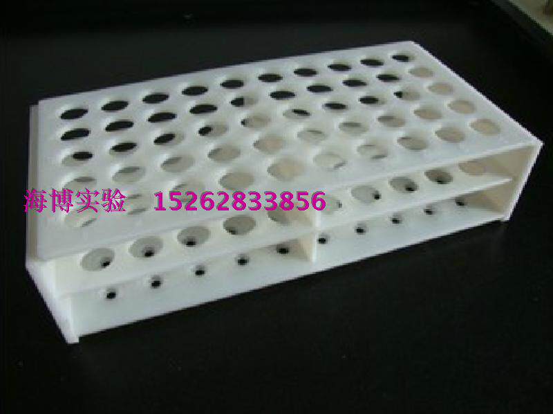 13/16/22mm一次成型连体试管架 耐高温塑料试管架  40/50孔试管架