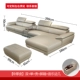 Sofa da hàng đầu lớp da bò hiện đại tối giản nội thất phòng khách đồ nội thất kích thước kết hợp của sofa da nghệ thuật dày vừa - Ghế sô pha