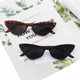 2025 European and American Retro New Style Sunglasses Cat-Eye Personality Korean Style Glasses Street Style Cool Trendy Men's Sunglasses Women's Sunglasses