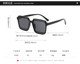 Men's Sunglasses, Square Shape, 2022 New Trendy Style, Driving Glasses for Men, Makes Big Faces Look Smaller, Runway Sunglasses
