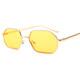 Retro Women's Korean Style Trendy Sunglasses 2025 New Style ins Retro Polygonal Small Frame Street Style
