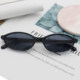 European and American Cross-Border Oval Small-Frame Sunglasses 2025 New Style Sunglasses Fashionable Trendy Simple Elegant Sunglasses for Women