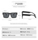 One-Piece Lens Feng Letter Super Cool Men's Personalized Sunglasses Tiktok Trendy Black Women's Cycling European and American Windproof Sunglasses