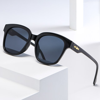 2025嘻哈潮人小方形墨镜男士韩版复古风ins搞怪太阳眼镜拍照个性