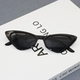 Korean Instagram Niche High-End Retro Versatile Sunglasses for Women, Sun Protection, Face-Slimming, Stylish Small Frame Sunglasses