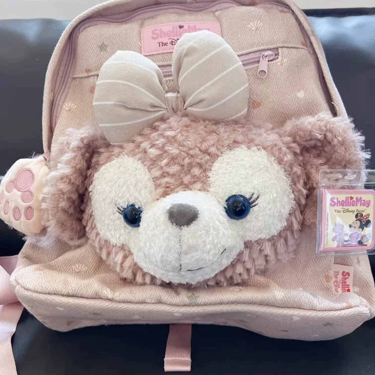 Japanese backpack, bag, cartoon capacious doll