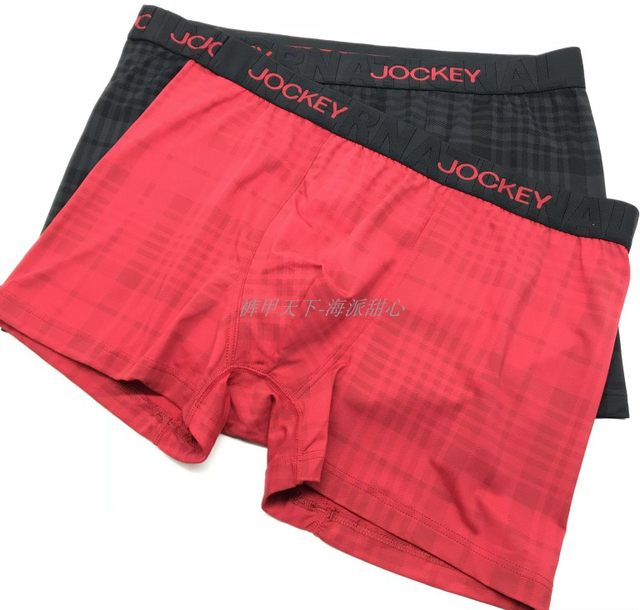 ການຄ້າຕ່າງປະເທດ J family wide nylon mid-waist men's boxer briefs breathable and smooth classic mesh sports short-drying short style