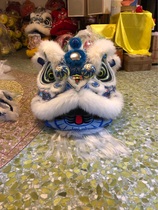 Nanshixing sells blue and red lions white Buddhist lions dragon and lion dances lion dance props Foshan lions