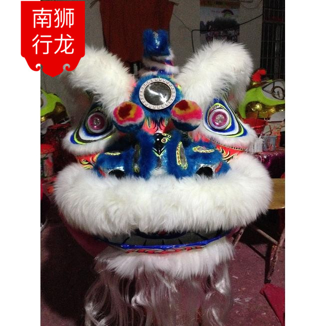 Factory direct sales of lion dance, lamp lion, Foshan lion head, lion, dragon and lion dance, southern lion props, lion dance