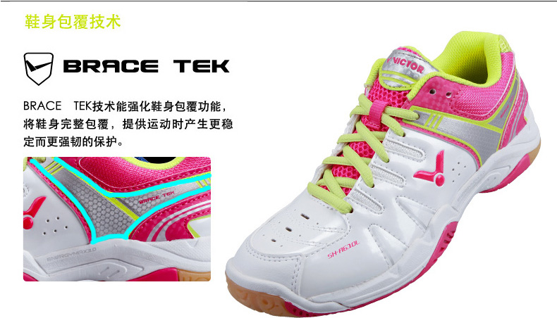 Chaussures de Badminton uniGenre VICTOR - Ref 843145 Image 44