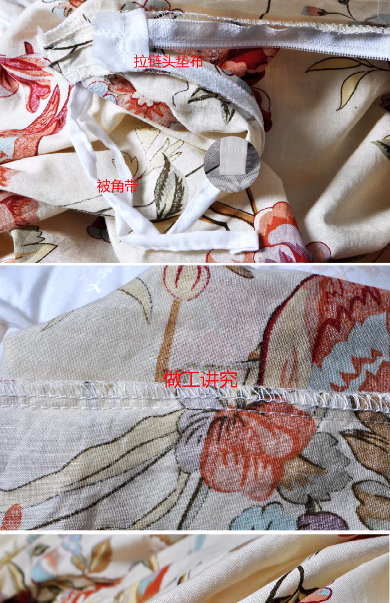 Cotton cotton quilt quilt quilt đơn mảnh 1,5 m sinh viên trẻ em ký túc xá mùa xuân, mùa hè, mùa thu và mùa đông đặc biệt chăn phao trần	