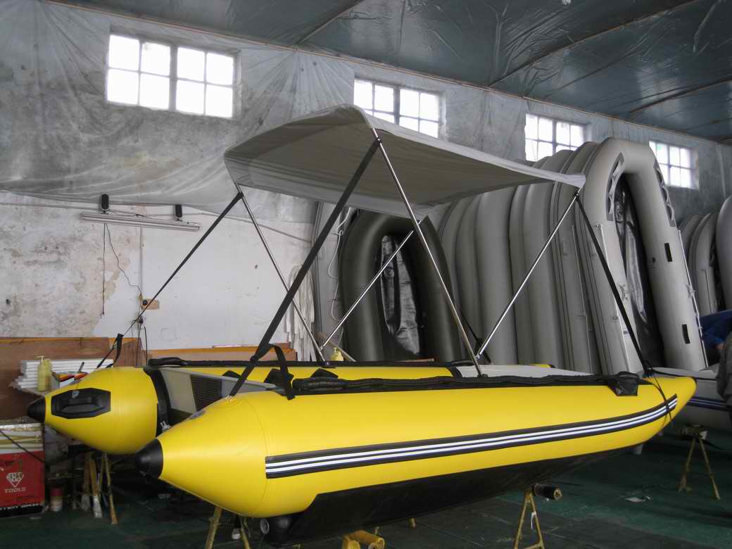 Rubber dinghy inflatable boat Yacht Leather Canoe Fishing Boat Inflatable Boat Inflatable Boat Speedboat Sunshack Sun Umbrella Rain Shed 
