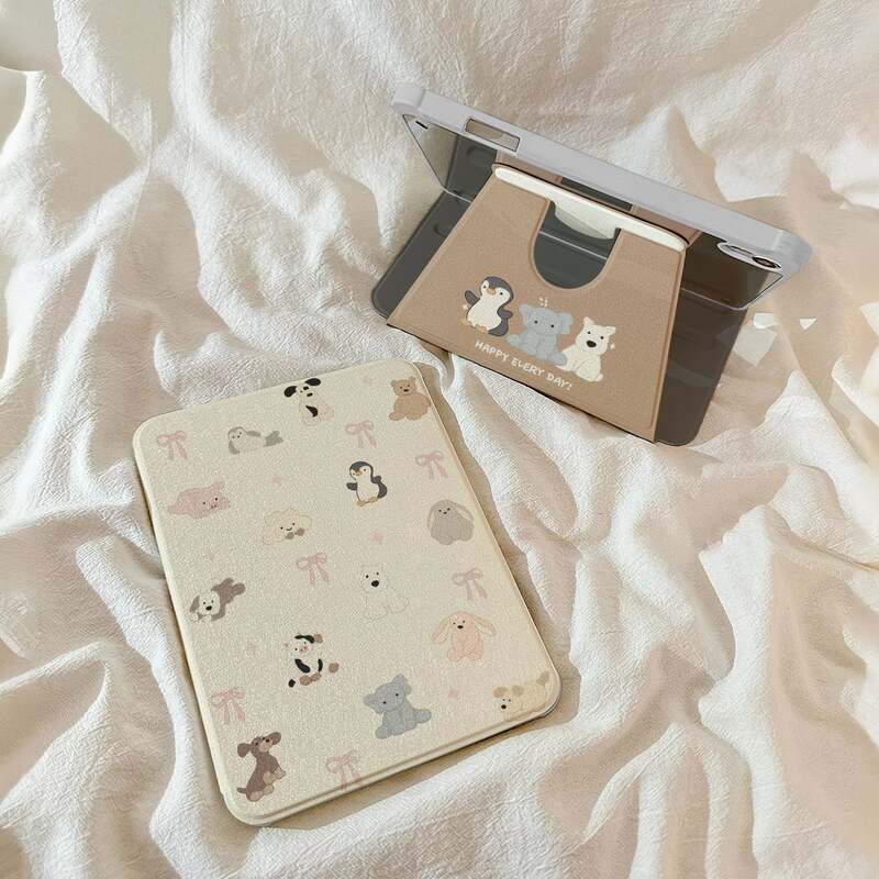 Doll Animal Design Suitable for Oppo Tablet Case 2/3/4Pro Protective Cover Samsung S10Fe Acrylic iPad 11Th Generation Anti-Drop Pro Anti-Bend M5 Huawei Matepad 11.5 with Pen Slot 360 Rotation Doll Animal Design Suitable for Oppo Tablet Case 2/3/4Pro Protective Cover Samsung S10Fe Acrylic iPad 11Th Generation Anti-Drop Pro Anti-Bend M5 Huawei Matepad 11.5 with Pen Slot 360 Rotation
