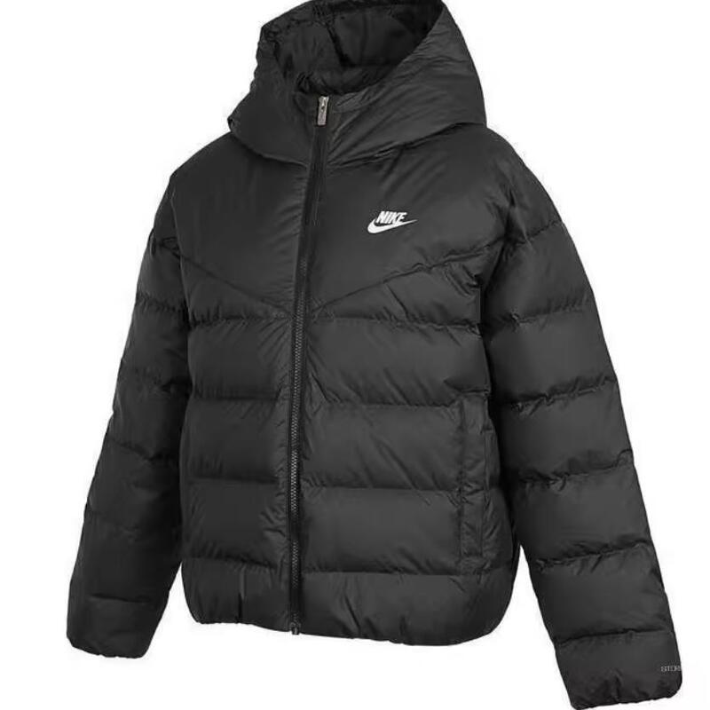 Nike Women's New Winter Windproof and Warm Sports and Leisure Hooded down Jacket Dq5904 Nike Women's New Winter Windproof and Warm Sports and Leisure Hooded down Jacket Dq5904