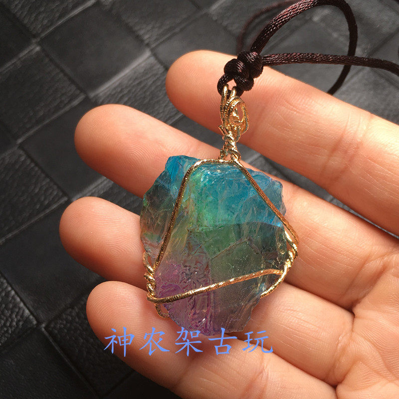 Chen Shiozong Zhang Zhen Jiuchen with the same girl Nu Nu Stone Heart pendant Spirit Ni Ni Ni necklace Changsheng Jiaoyao Zhang Zhixi