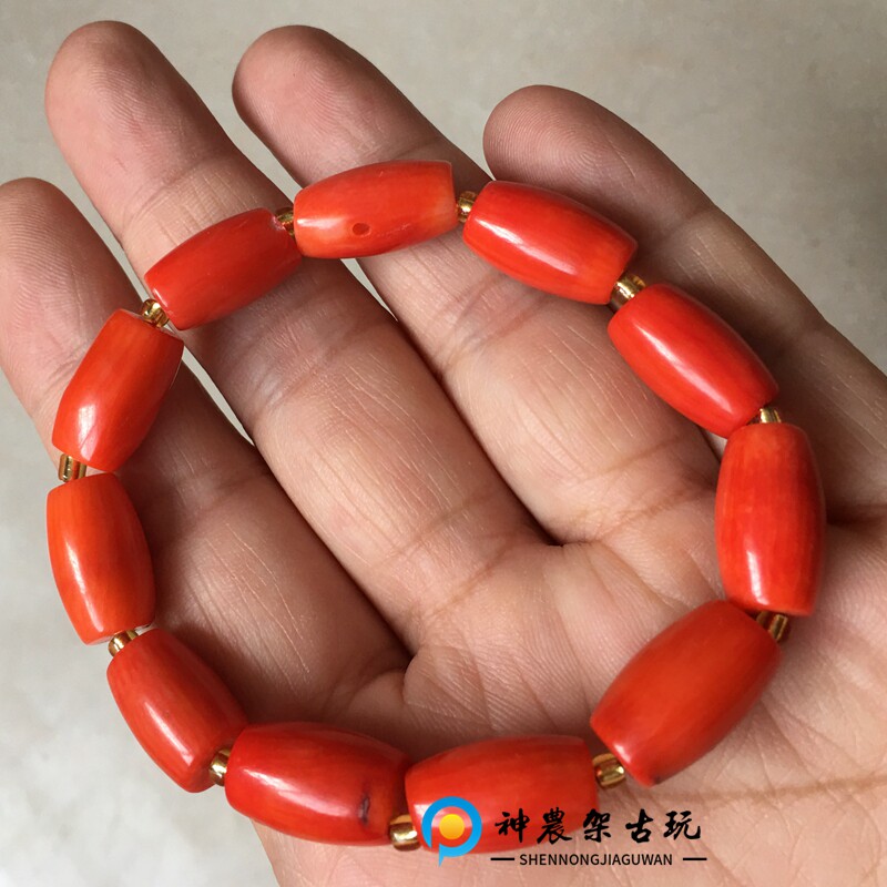 Coral Handle Handle Coconut Shell Accessories for the Year Single Ball Ball Handle