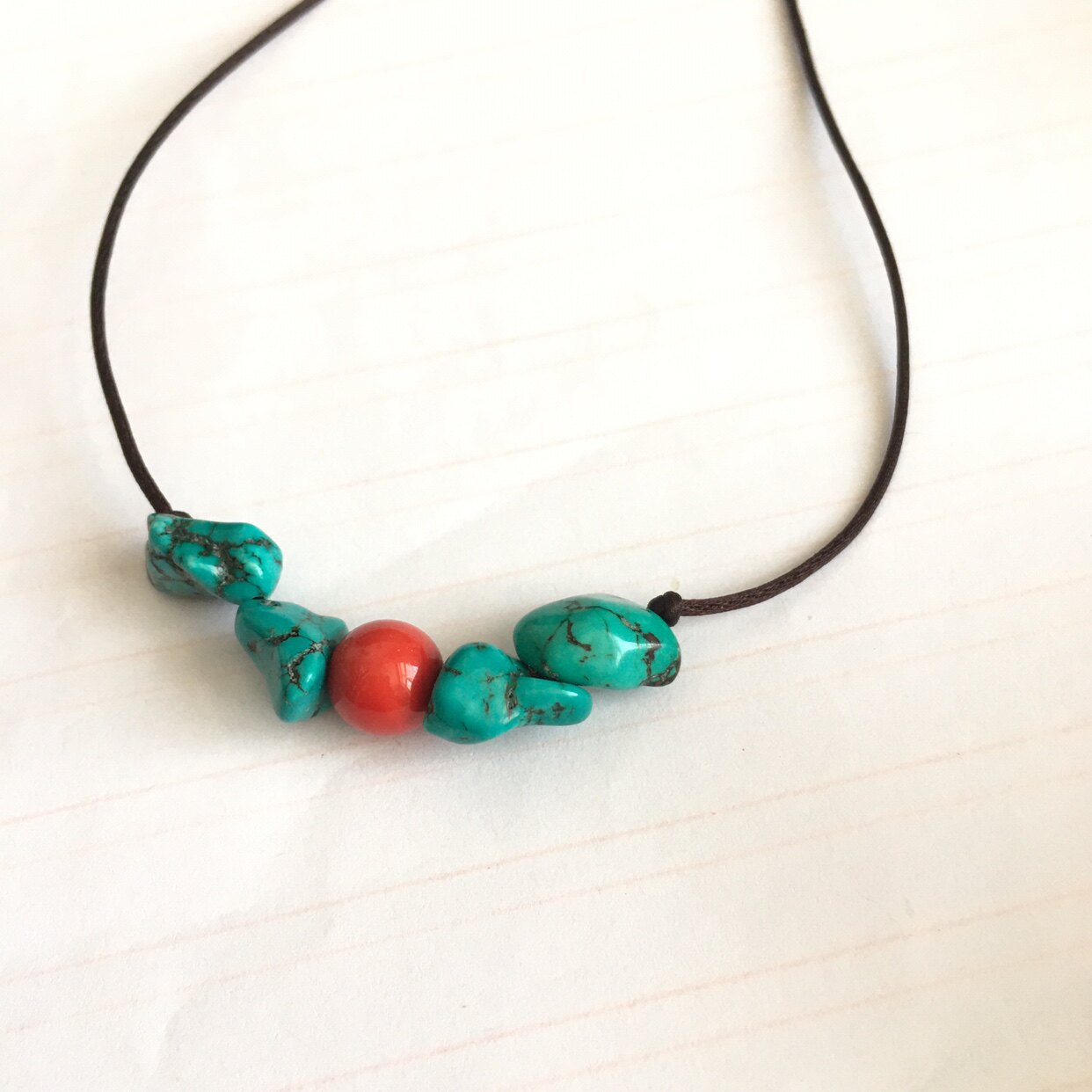 Khampa Hanzi Ding Zhen brother Nyima the same turquoise necklace Tibetan little brother Buddha bead Tibetan collarbone chain ornament