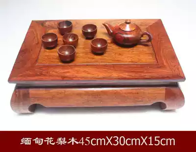 Myanmar rosewood rectangular small coffee table Bay window tea table Kang table Mahogany kang table Tatami table Low table Kang table