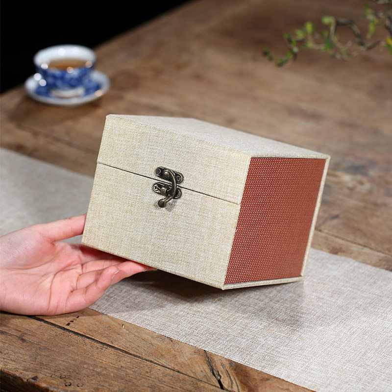 The Delicate Brocade Box of Yixing Purple Sand Pot