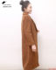 Fashion Sister Boutique 2024 Fashion Spring and Autumn New Women's Albaka Long Coat 12-438C