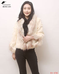 Fashion Sister Boutique 2024 Fashionable Autumn and Winter New Women's Short Rabbit Fur Jacket 04-479C