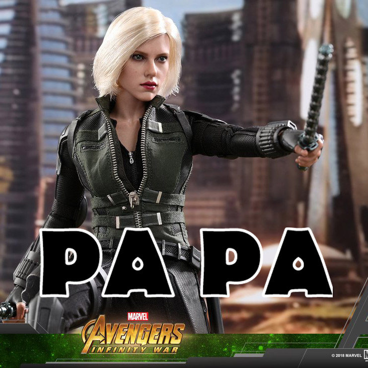 Spot Hottoys HT Avengers 3 Infinite War Black Widow 6 0 MMS460 Reunion 3