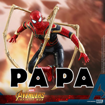 Spot HOTTOYS HT 1 6 Infinite War Steel Spider-Man Avengers 3 MMS482