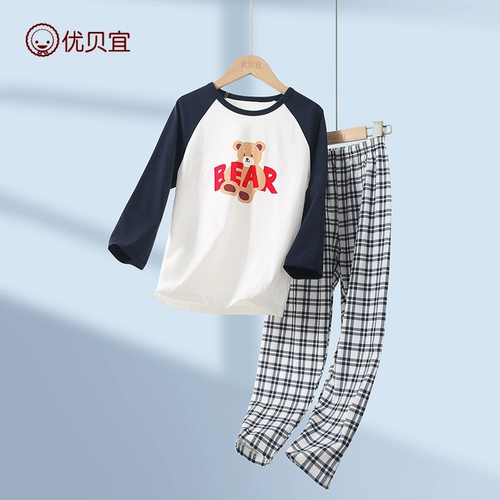 Детская летняя тонкая пижама для мальчиков, летняя одежда, форма, подходит для подростков