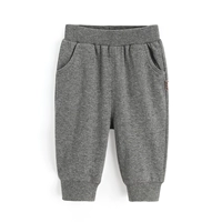 Глубокий цветочный серый (укороченные брюки)