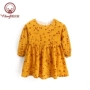[Một năm, 20%, 25%, 25%] Váy in họa tiết rắn màu của Youbeiyi Girls Váy dài tay mùa xuân và mùa thu đầm cho bé