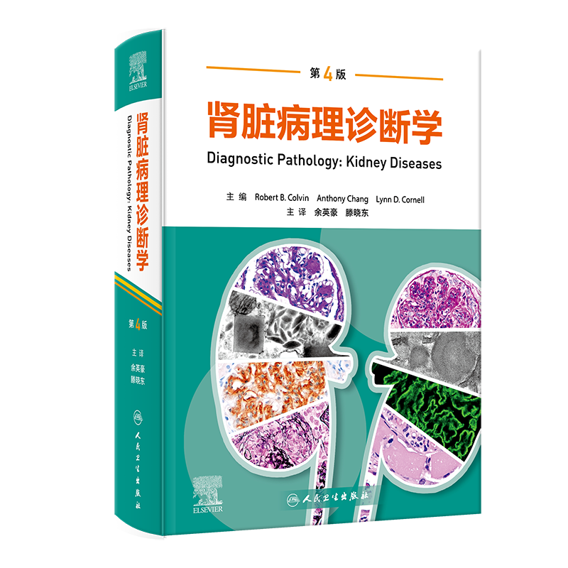 肾脏病理诊断学第4四版余英豪滕晓东主译全面介绍了超过265种肾脏