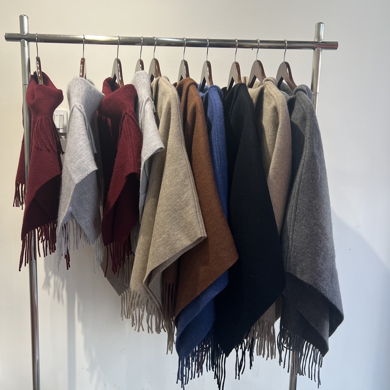 Danish Bmb Shawl-Style Scarf Cape