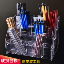 Supermarket pen holder student pen display rack stationery store pen holder pencil holder pencil holder ballpoint pen holder storage box brush display rack
