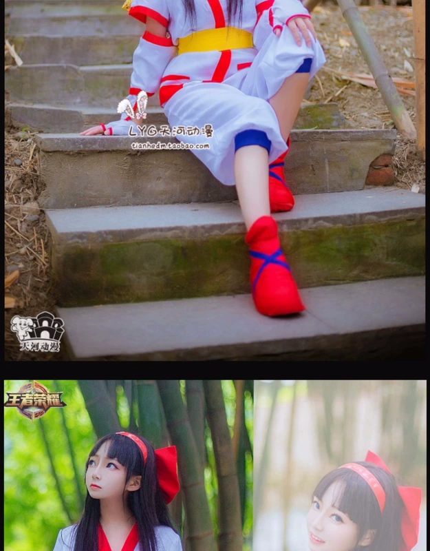 Vua vinh quang COS quần áo Naco Lulu COS quần áo bảo vệ đại bàng Naco Lulu cosplay quần áo tại chỗ phụ kiện cosplay