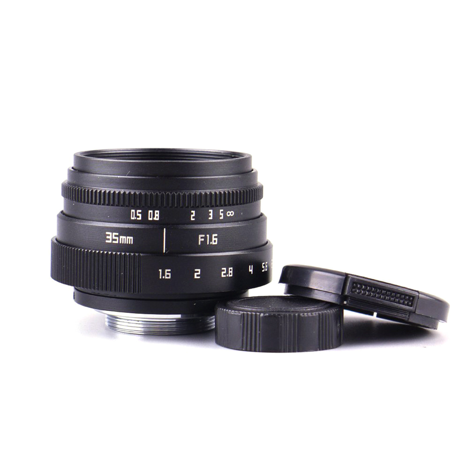 Large aperture lens 35mm F1 6 suitable for (for) Sony Fuji Canon Panasonic Micro SLR camera manual