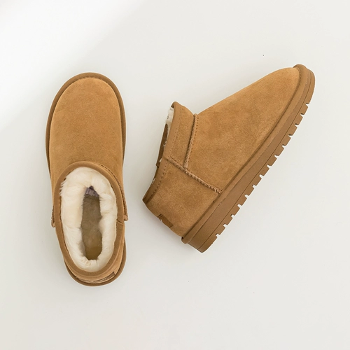 Hui Alai, официальный флагманский магазин, зимние ботинки для женщин, новинка 2024 года, зимние бархатные утепленные туфли из хлопка для женщин, зимняя хлопковая обувь для женщин