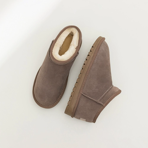 Hui Alai, официальный флагманский магазин, зимние ботинки для женщин, новинка 2024 года, зимние бархатные утепленные туфли из хлопка для женщин, зимняя хлопковая обувь для женщин