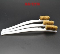  Promotional bristle toothbrush industrial small toothbrush Walnut handicraft care toothbrush leather shoe care small brush