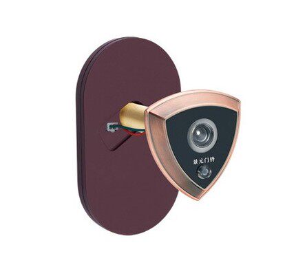 Cat Eye Universal doorbell cat eye two in one anti-theft door to anti-theft door with doorbell and eyebell cat eye one household anti-peeping