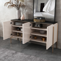 Light luxury porch cabinet shoe cabinet integrated home entrance locker entrance cabinet partition living room modern simple