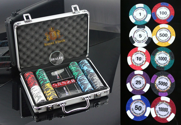 Texas Holdem 200 yard chip thiết lập mô hình vụ nổ cấu hình chuyên nghiệp nhà máy sản xuất chip mạt chược quốc gia - Các lớp học Mạt chược / Cờ vua / giáo dục